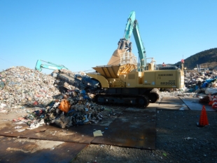 画像：令和元年台風第19号に伴う災害廃棄物仮置場管理運営業務（沢田地区）受注しました。4