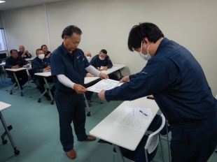 画像：令和6年6月度社内安全会議3